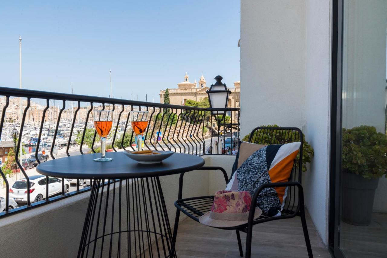 Vittoriosa' Seafront 2 Bed Highly Furnished Apartment Ngoại thất bức ảnh